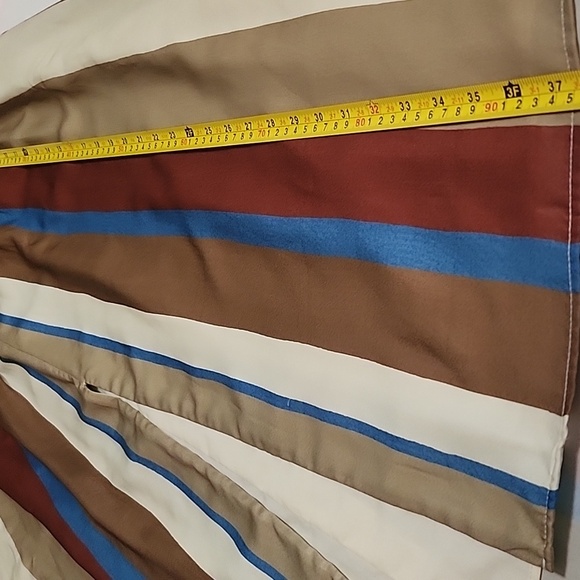 Banana Republic Multicolor Striped Midi Skirt, NWT - Picture 8 of 9